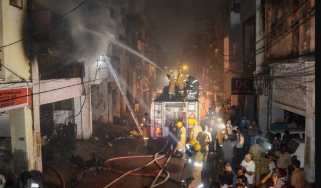Kanpur fire tragedy
