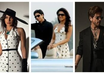Priyanka Chopra and Shah Rukh Khan