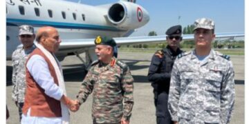 Rajnath Singh Jammu and Kashmir visit