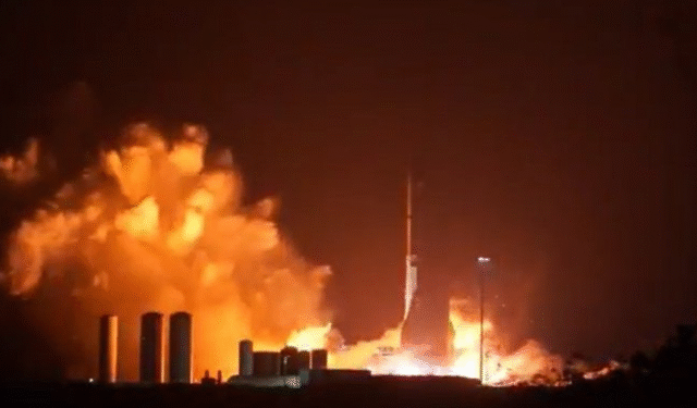SpaceX Starship explosion