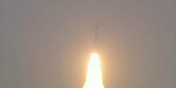 ISRO Launches PSLV-C61 Carrying EOS-09 From Sriharikota