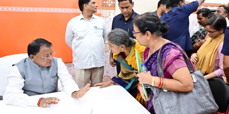 Odisha CM Grievance Hearing