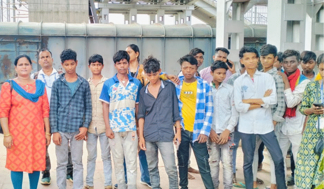 Child trafficking rescue Odisha