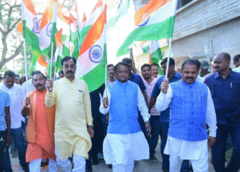 CM Majhi Leads Tiranga Yatra in Boudh