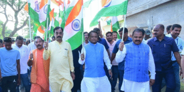 CM Majhi Leads Tiranga Yatra in Boudh