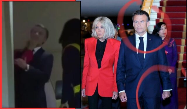 Emmanuel Macron Slapped By Wife