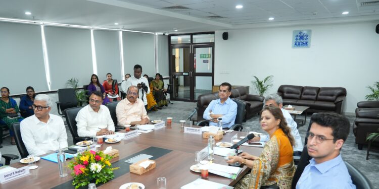 Amitabh Kant visits IIM Sambalpur