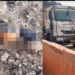 Truck driver falls off bridge