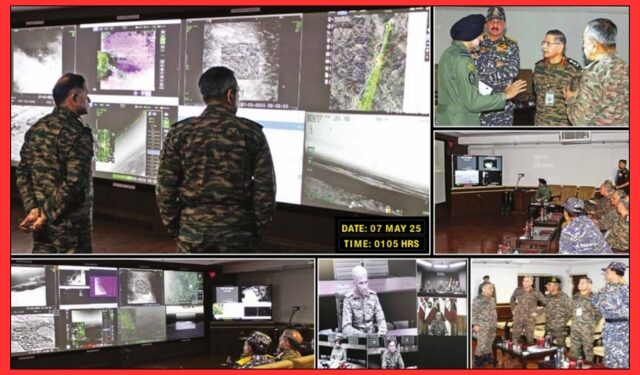 Operation Sindoor war room images
