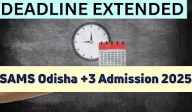 Plus 3 Admission Deadline Extended