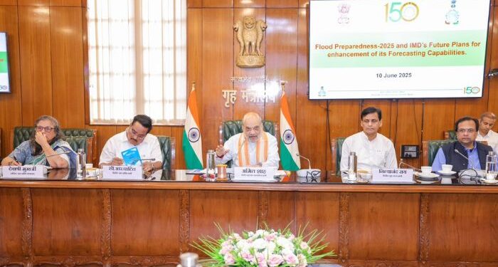 Amit Shah flood management review