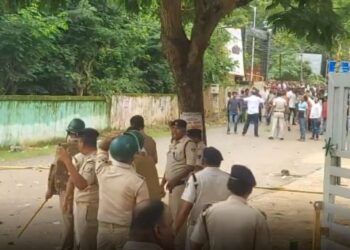 Athagarh political clash