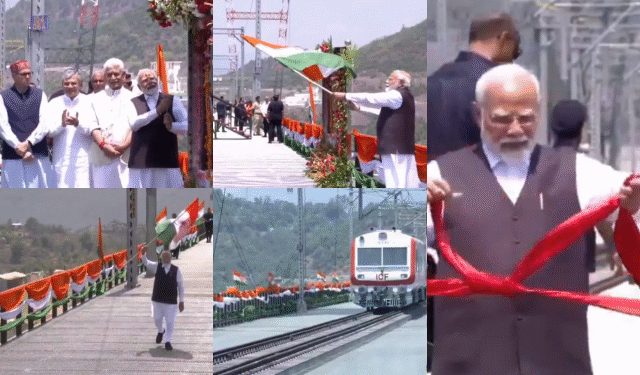 Chenab Bridge inauguration