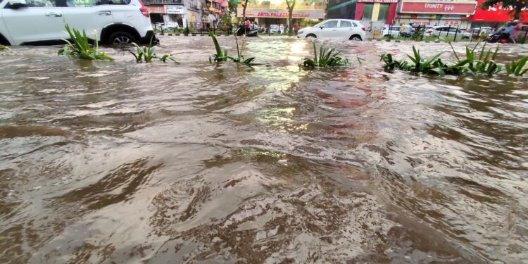 Bhubaneswar Battles Flash Floods After Brisk Rain!