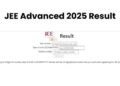 JEE advanced 2025 results