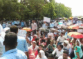 Odisha junior teachers protest
