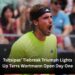 Tsitsipas Edges Darderi in Thrilling Three-Setter at Halle 2025 Opener