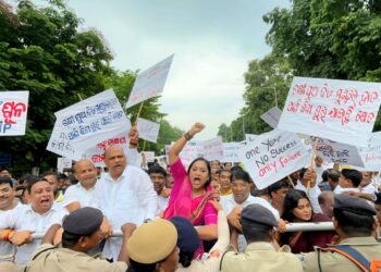 BJD protest BJP governance failures