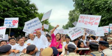 BJD protest BJP governance failures