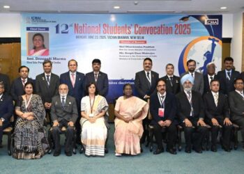 President Murmu at ICMAI Convocation