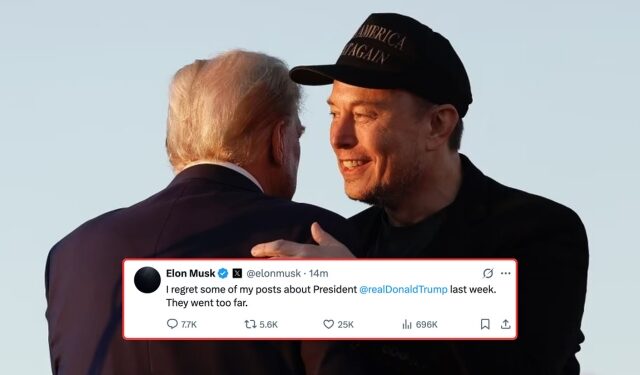 Musk Trump apology