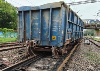 Goods Train Derailment Cuttack