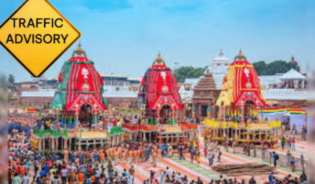 Bahuda Yatra 2025 Traffic Advisory