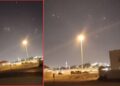 Iranian missile attack on US Air Base