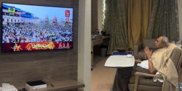 Naveen Patnaik Watches Puri Rath Yatra 2025 Live from Mumbai Hospital