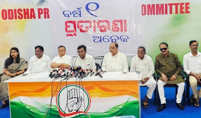 Odisha Congress Accuses BJP