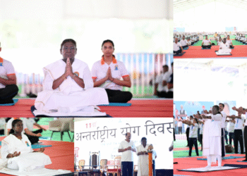 President Murmu International Yoga Day 2025