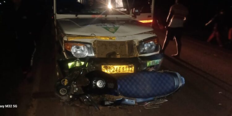 Raighar ambulance accident