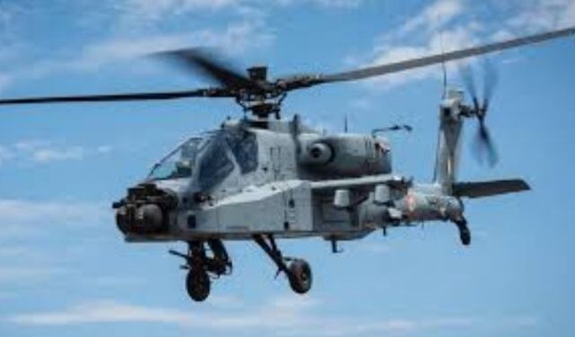 Apache helicopters India