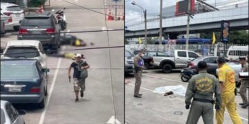 Bangkok market shooting