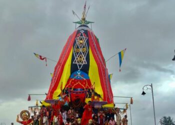 Brahma Taladhwaja Chariot Delay