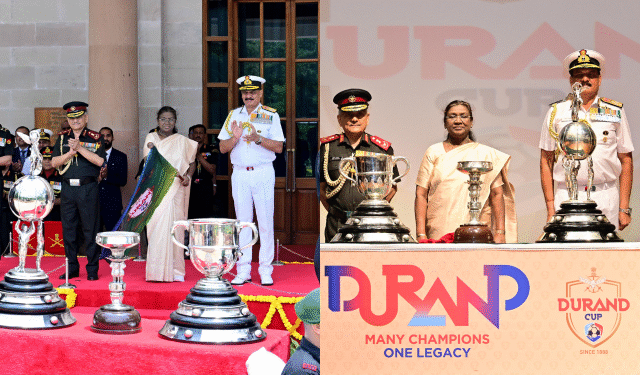 Durand Cup 2025 Trophies
