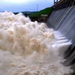 Hirakud Reservoir floodwater release