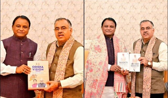 CM Majhi met Tarun Chugh