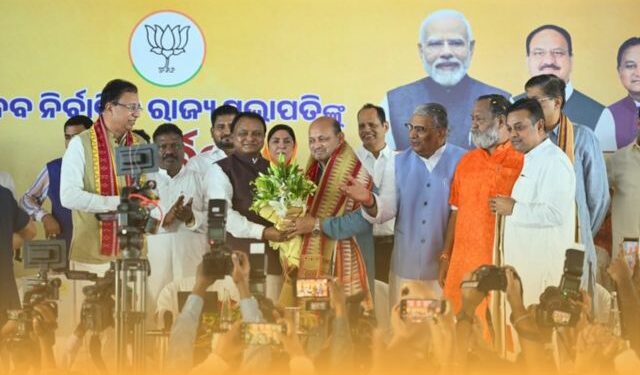 BJP Odisha Manmohan Samal Vision 2036