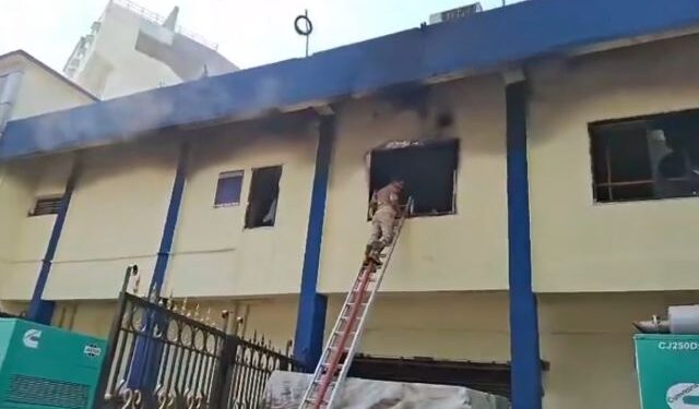 Odisha Cricket Association fire