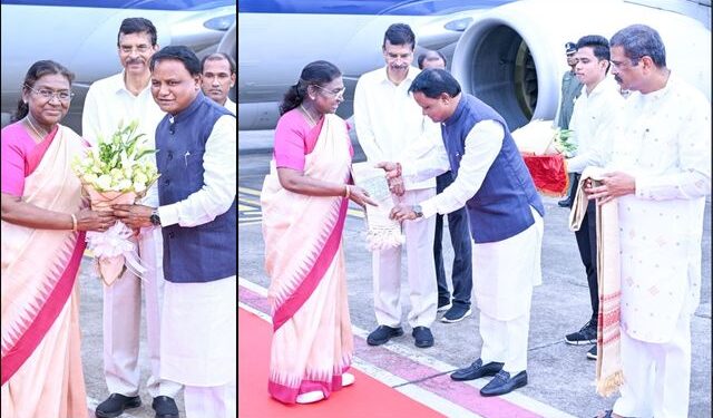President Droupadi Murmu Odisha Visit