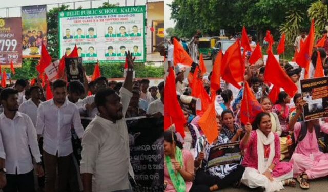 Soumyashree death protest