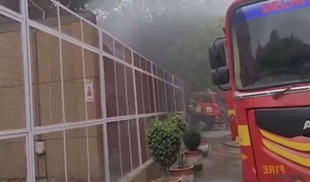 AIIMS Trauma Centre fire