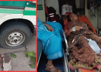 Konark ambulance breakdown