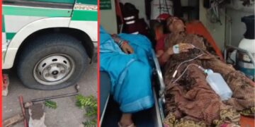 Konark ambulance breakdown