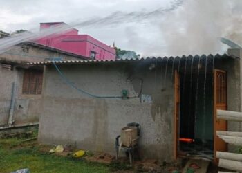 Man Charred to Death