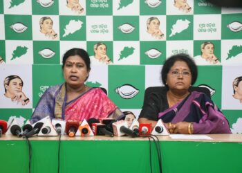 BJD slams Aparajita Sarangi