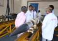 Raksha Rajya Mantri DRDO visit