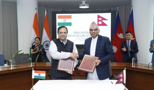 India Nepal Home Secretary
