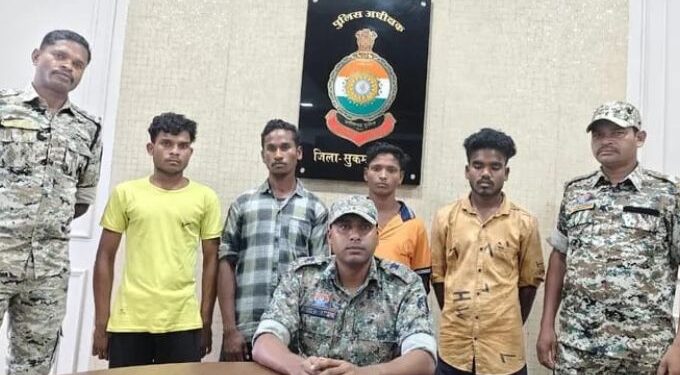 Maoists Arrest in Sukma